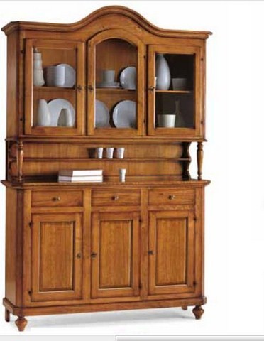 Credenza in legno 3 ante mobili e cucine arte povera Credenze classiche