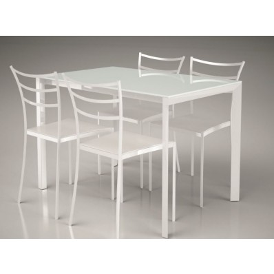 TAVOLO MODERNO LACCATO BIANCO 01