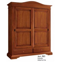 ARMADIO IN LEGNO ART 583 OFFERTA MOSTRA