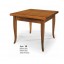 Tavolo in legno quadrato allungabile